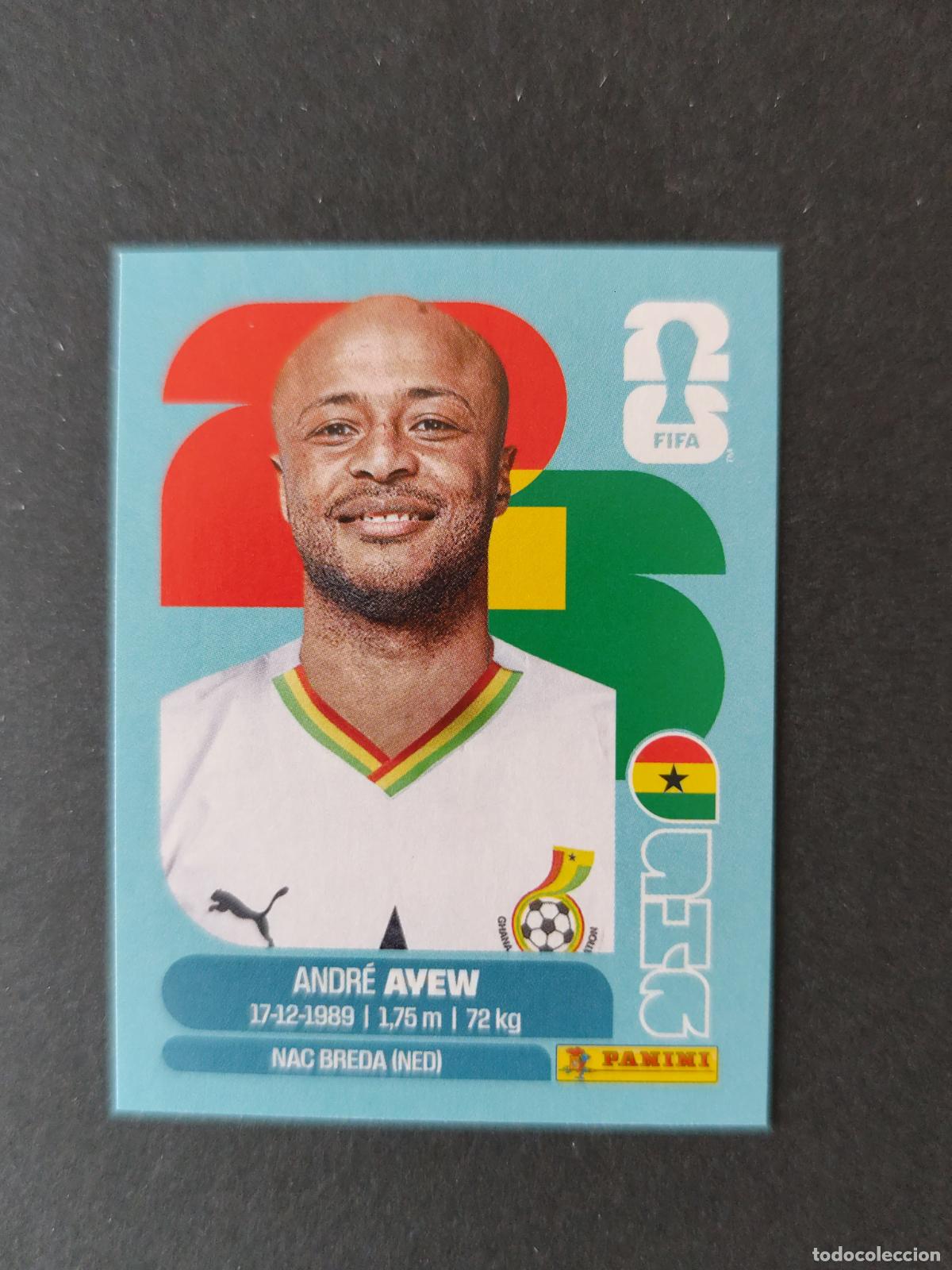 Figurine di Calcio: GHA17 ANDREW AYEW 17 GHANA MUNDIAL FIFA WORLD CUP 2026 STICKER PANINI SIN PEGAR