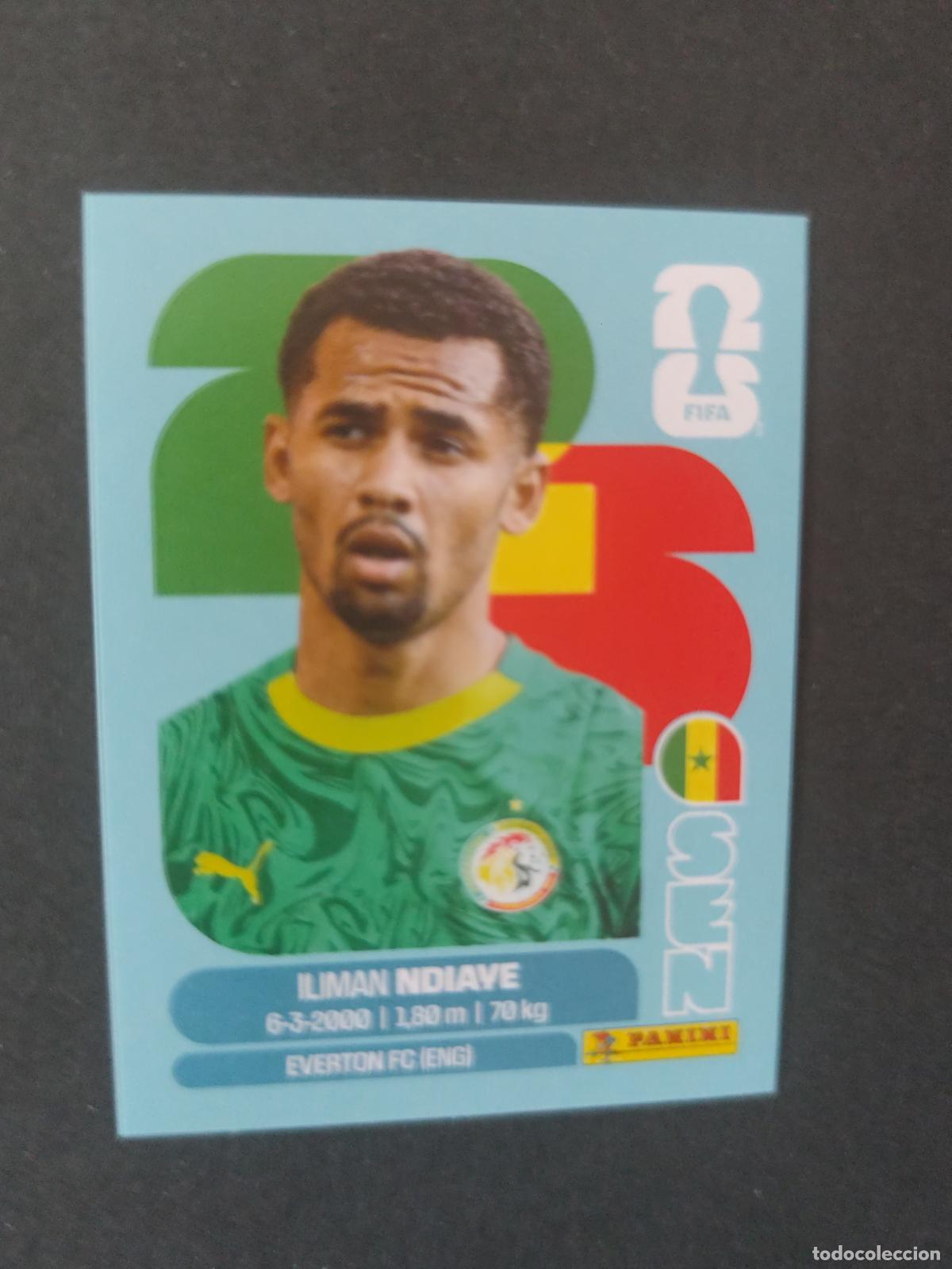 Cartes &agrave; collectionner de Football: SEN18 ILIMAN NDIAYE 18 SENEGAL MUNDIAL FIFA WORLD CUP 2026 STICKER PANINI SIN PEGAR