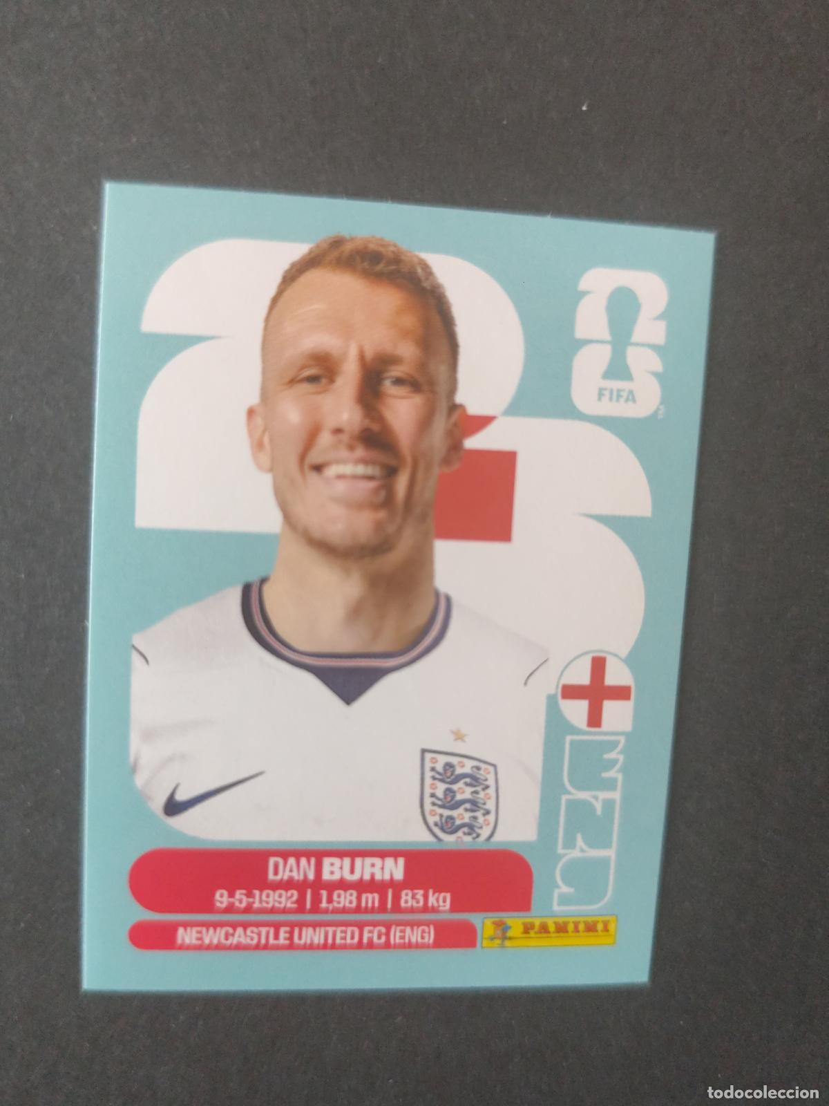 Fu&szlig;ball-Sticker: ENG8 DAN BURN 8 INGLATERRA MUNDIAL FIFA WORLD CUP 2026 STICKER PANINI SIN PEGAR