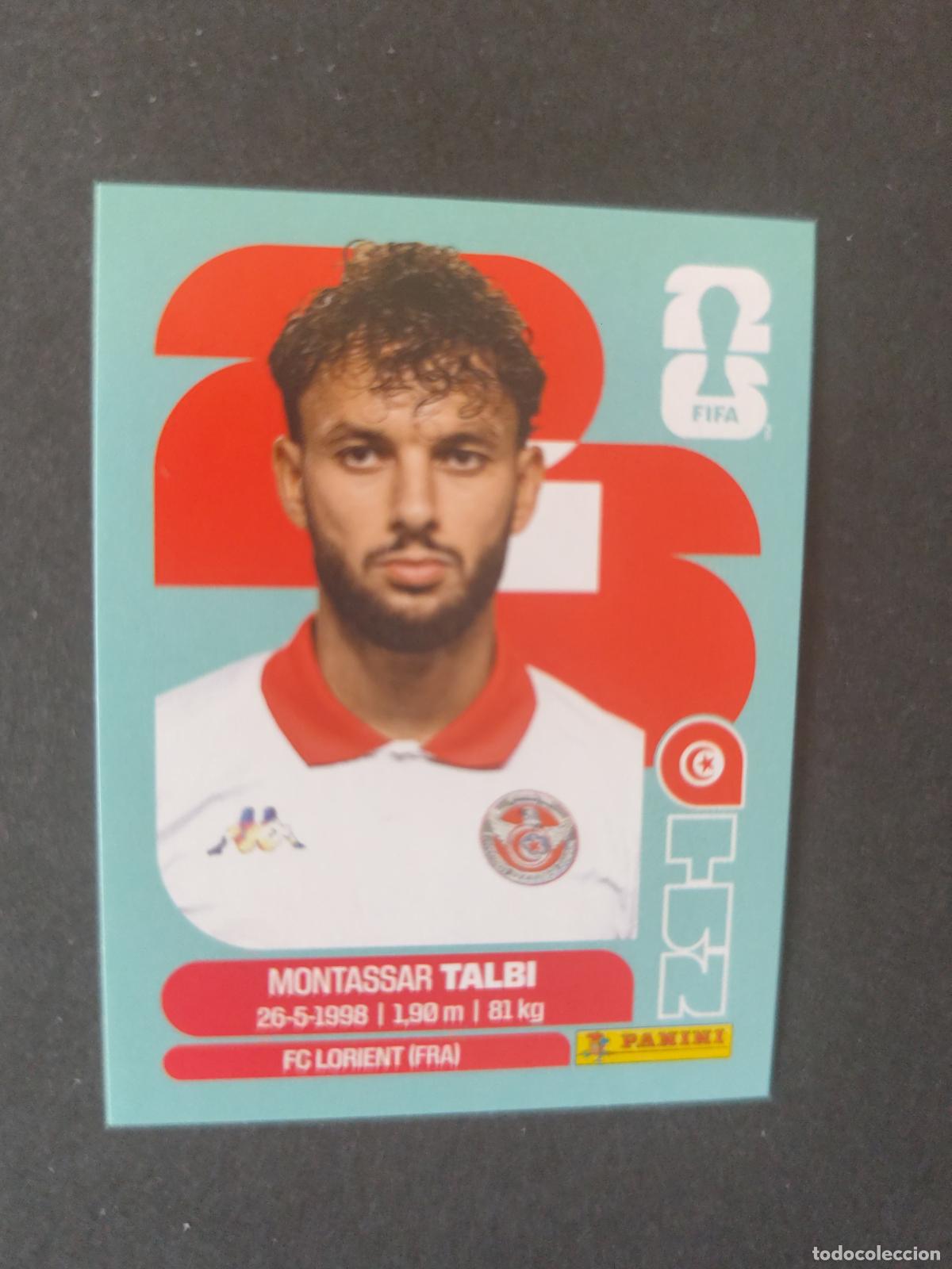 Fu&szlig;ball-Sticker: TUN5 MONTASSAR TALBI 5 T&Uacute;NEZ MUNDIAL FIFA WORLD CUP 2026 STICKER PANINI SIN PEGAR