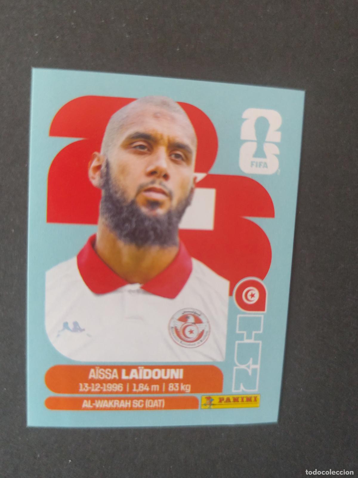 Fu&szlig;ball-Sticker: TUN10 A&Iuml;SSA LA&Iuml;DOUNI 10 T&Uacute;NEZ MUNDIAL FIFA WORLD CUP 2026 STICKER PANINI SIN PEGAR