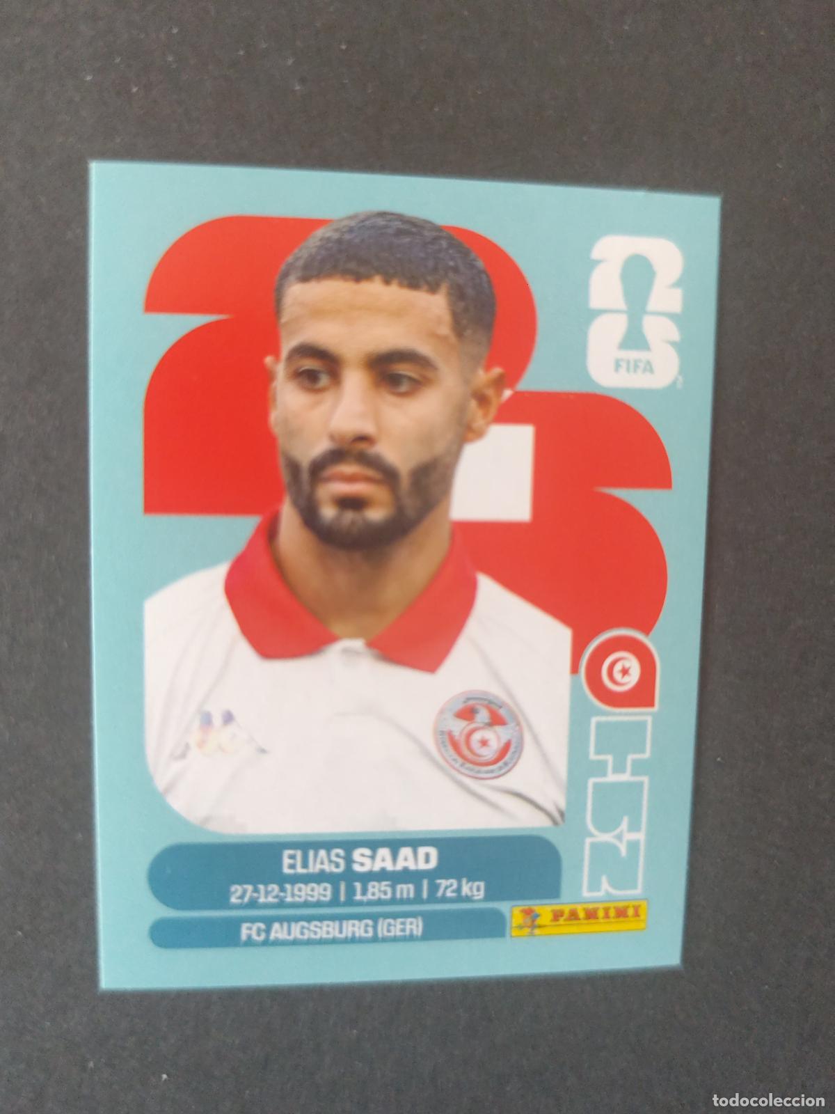 Fu&szlig;ball-Sticker: TUN16 ELIAS SAAD 17 T&Uacute;NEZ MUNDIAL FIFA WORLD CUP 2026 STICKER PANINI SIN PEGAR