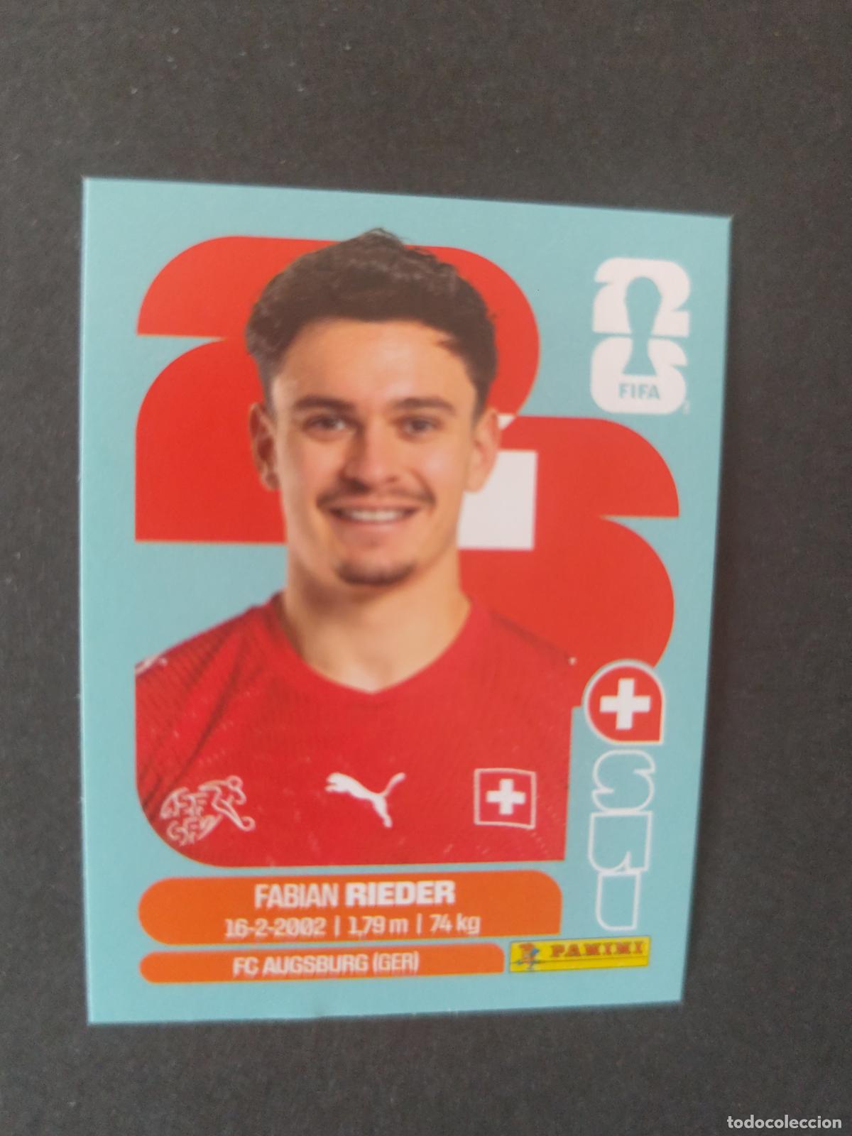 Cartes &agrave; collectionner de Football: SUI12 FABIAN RIEDER 12 SUIZA MUNDIAL FIFA WORLD CUP 2026 STICKER PANINI SIN PEGAR