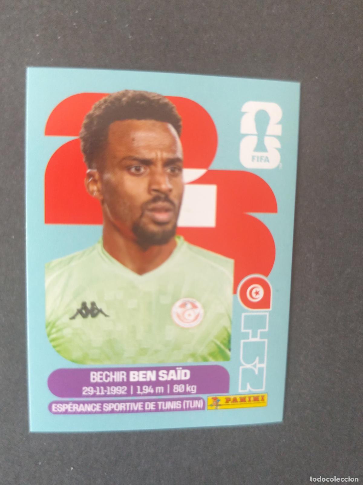 Cartes &agrave; collectionner de Football: TUN2 BECHIR BEN SAID 2 T&Uacute;NEZ MUNDIAL FIFA WORLD CUP 2026 STICKER PANINI SIN PEGAR