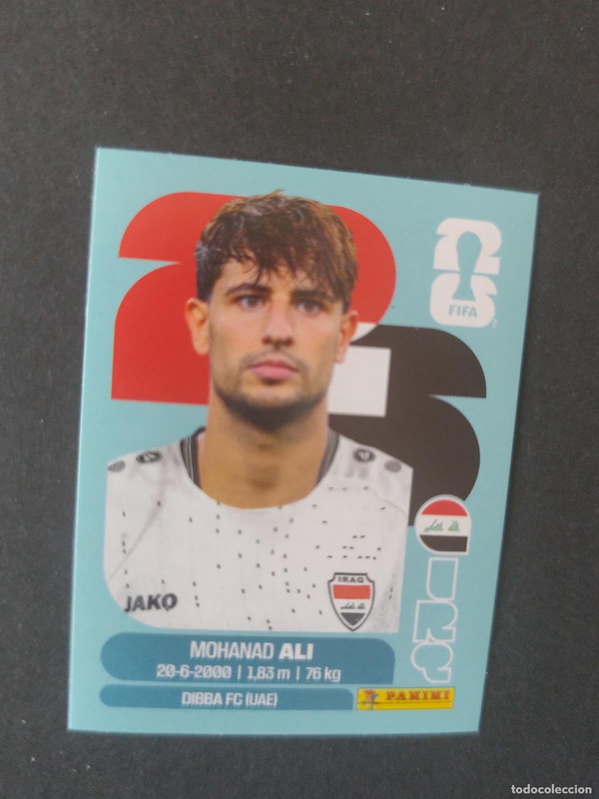 Cromos de Futebol: IRQ20 MOHANAD ALI 20 IRAQ MUNDIAL FIFA WORLD CUP 2026 STICKER PANINI SIN PEGAR