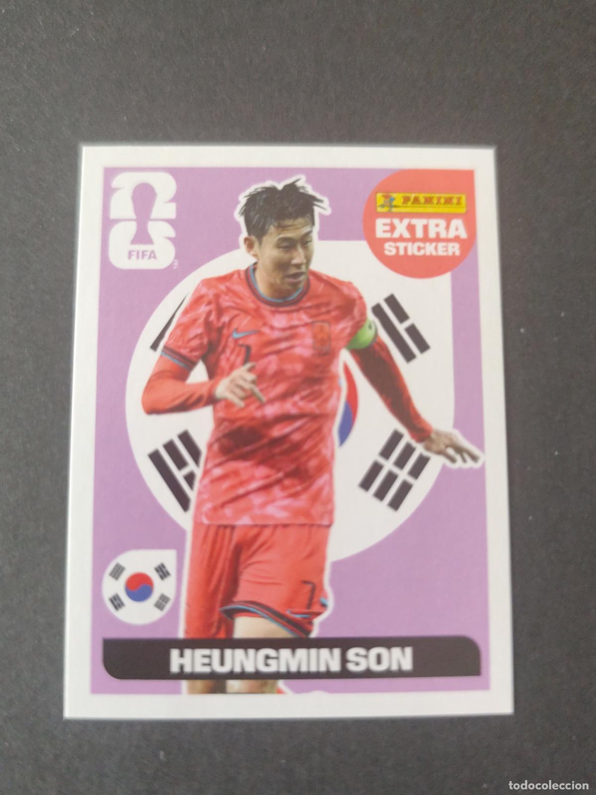 Cromos de F&uacute;tbol: HEUNGMIN SON EXTRA COREA DEL SUR MUNDIAL FIFA WORLD CUP 2026 STICKER PANINI SIN PEGAR