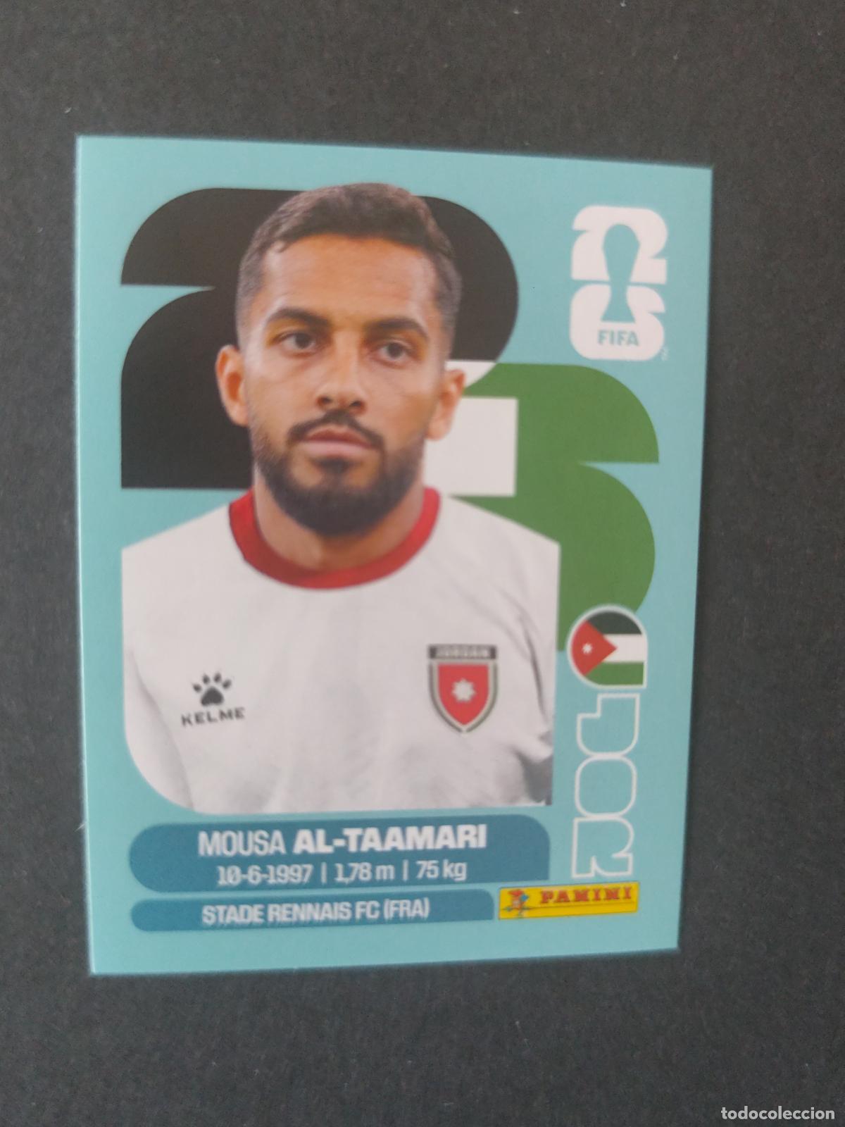 Cromos de Futebol: JOR15 MUSA AL-TAAMARI 15 JORDANIA MUNDIAL FIFA WORLD CUP 2026 STICKER PANINI SIN PEGAR
