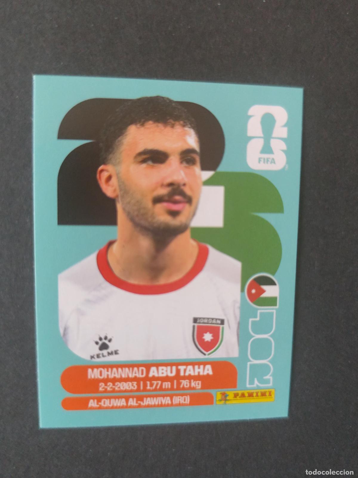 Cromos de Futebol: JOR12 MOHANNAD ABU TAHA 12 JORDANIA MUNDIAL FIFA WORLD CUP 2026 STICKER PANINI SIN PEGAR