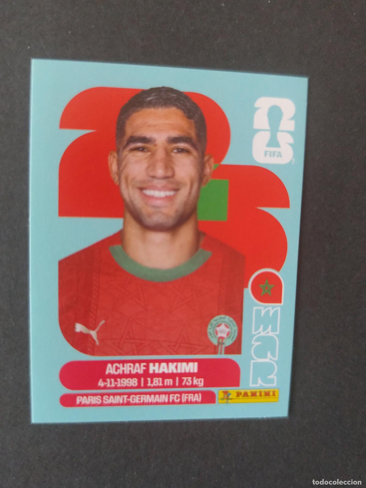 Cromos de Futebol: MAR4 ACHRAF HAKIMI 4 MARRUECOS MUNDIAL FIFA WORLD CUP 2026 STICKER PANINI SIN PEGAR
