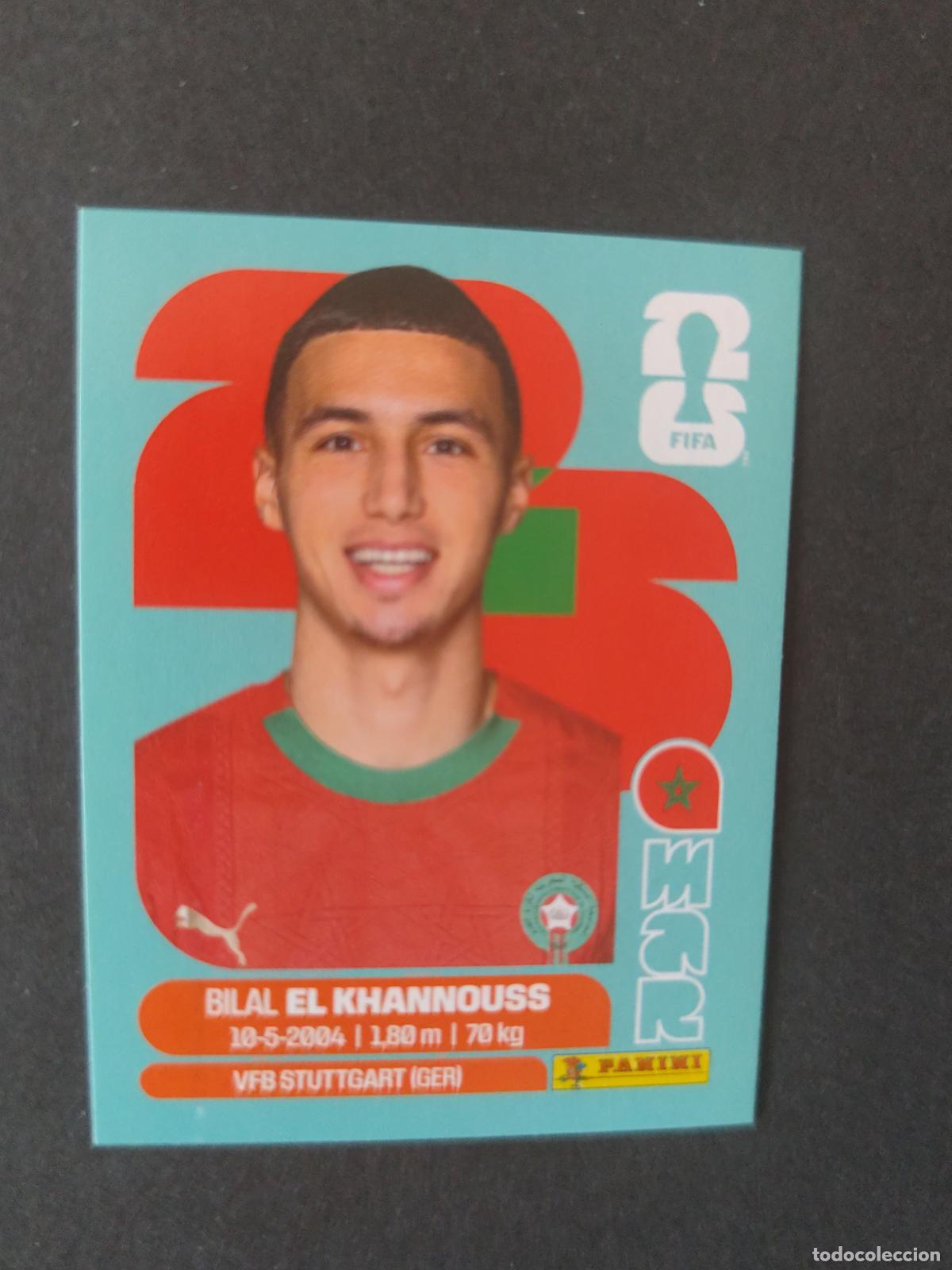 Cromos de Futebol: MAR14 BILAL EL KHANNOUSS 14 MARRUECOS MUNDIAL FIFA WORLD CUP 2026 STICKER PANINI SIN PEGAR