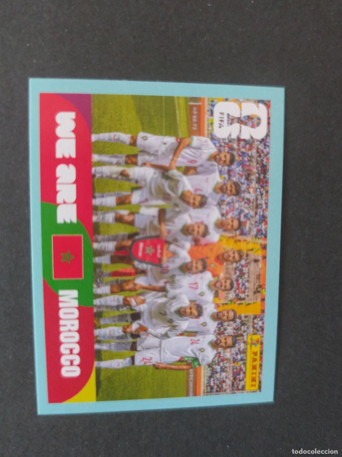 Cromos de Futebol: MAR13 TEAM PHOTO EQUIPO 13 MARRUECOS MUNDIAL FIFA WORLD CUP 2026 STICKER PANINI SIN PEGAR