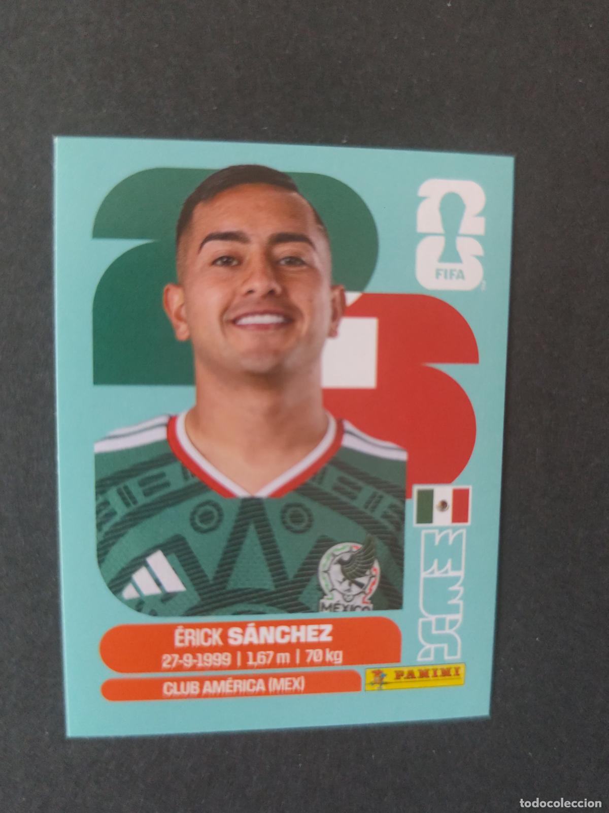Cromos de Futebol: MEX14 &Eacute;RICK S&Aacute;NCHEZ 14 M&Eacute;XICO MUNDIAL FIFA WORLD CUP 2026 STICKER PANINI SIN PEGAR