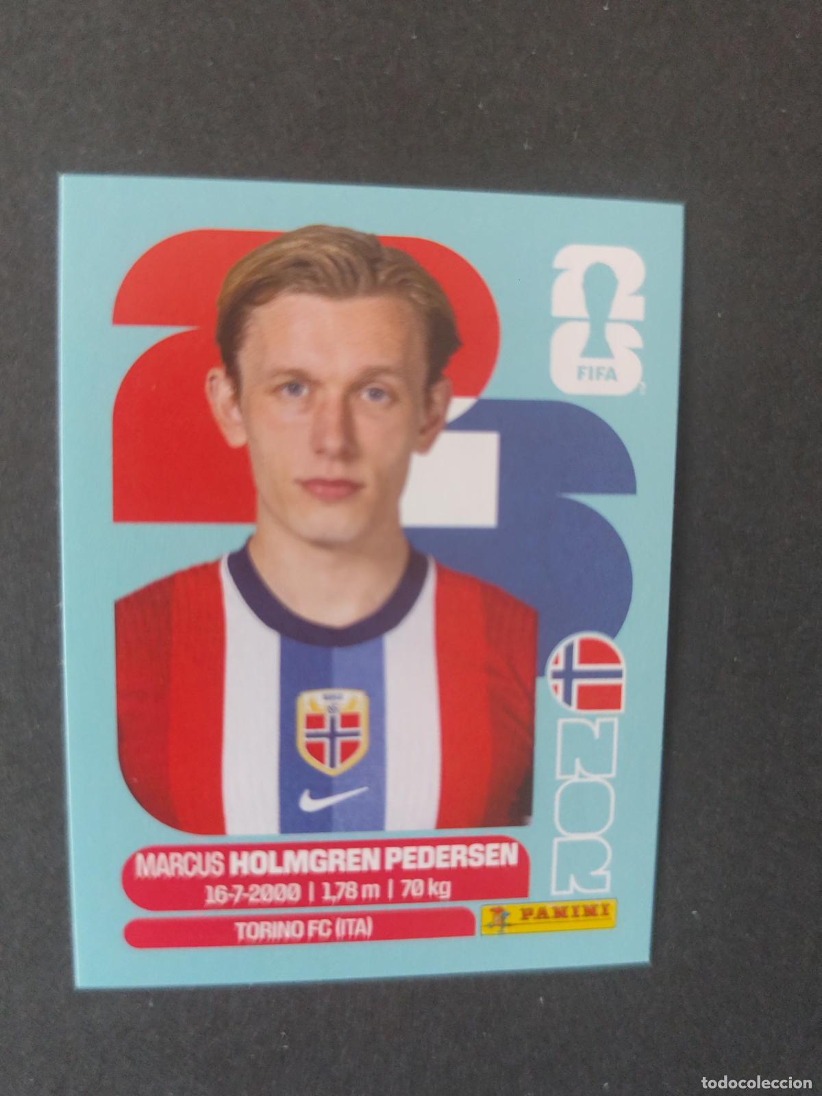 Cromos de F&uacute;tbol: NOR6 MARCUS HOLMGREN PEDERSEN 6 NORUEGA MUNDIAL FIFA WORLD CUP 2026 STICKER PANINI SIN PEGAR