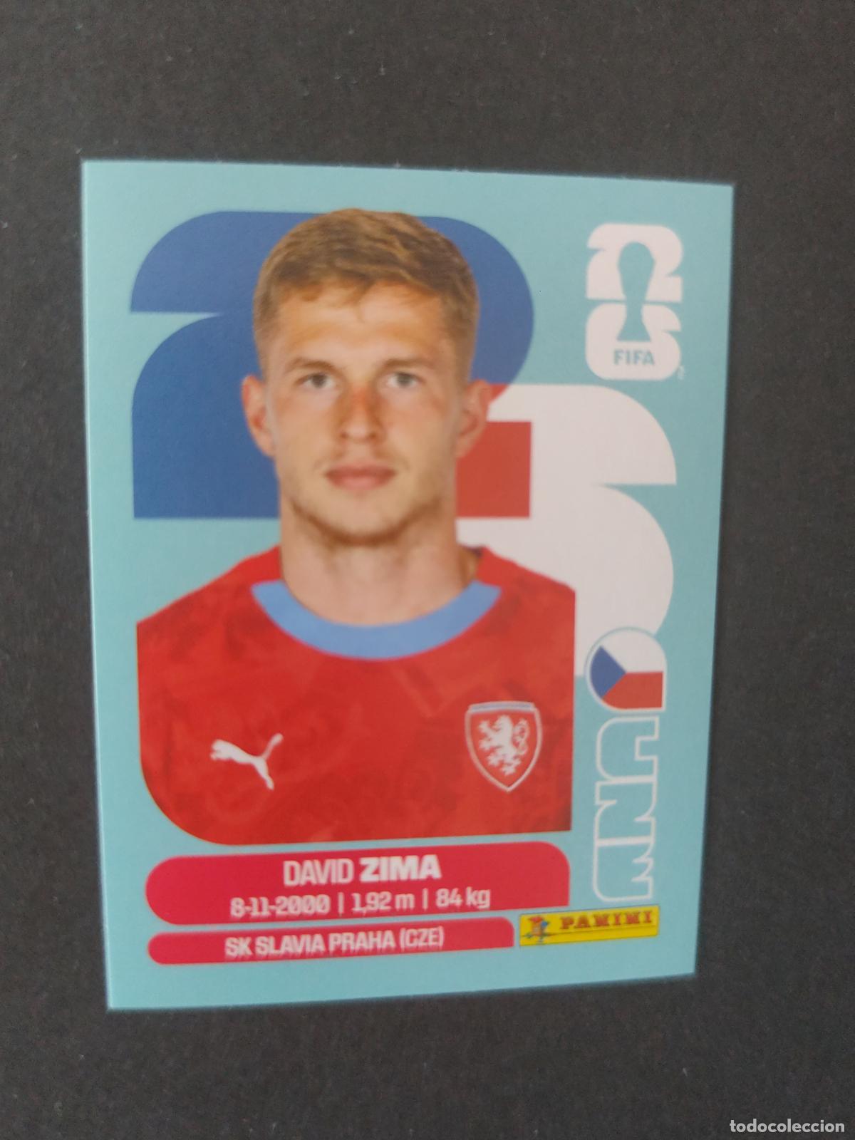 Cartes &agrave; collectionner de Football: CZE8 DAVID ZIMA 8 REP&Uacute;BLICA CHECA CHEQUIA MUNDIAL FIFA WORLD CUP 2026 STICKER PANINI SIN PEGAR