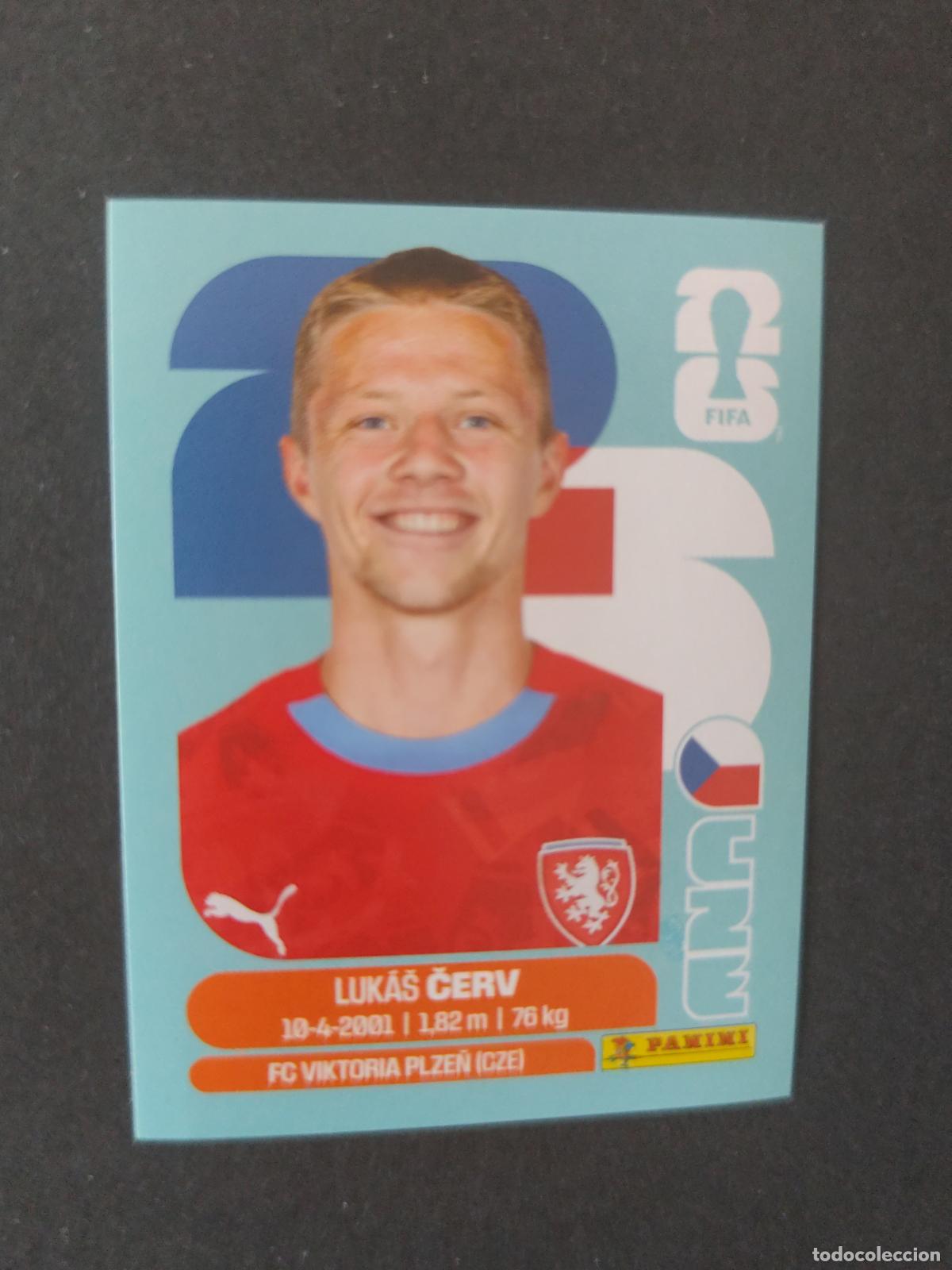 Cartes &agrave; collectionner de Football: CZE11 LUK&Aacute;&Scaron; ČERV 11 REP&Uacute;BLICA CHECA CHEQUIA MUNDIAL FIFA WORLD CUP 2026 STICKER PANINI SIN PEGAR