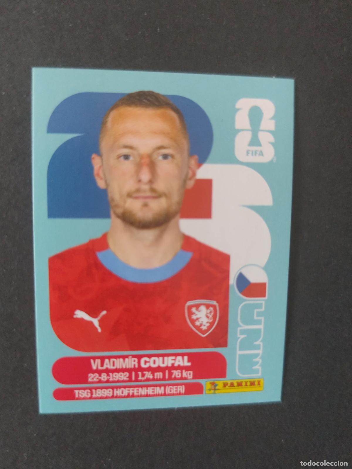 Cartes &agrave; collectionner de Football: CZE5 VLADIM&Iacute;R COUFAL 5 REP&Uacute;BLICA CHECA CHEQUIA MUNDIAL FIFA WORLD CUP 2026 STICKER PANINI SIN PEGAR