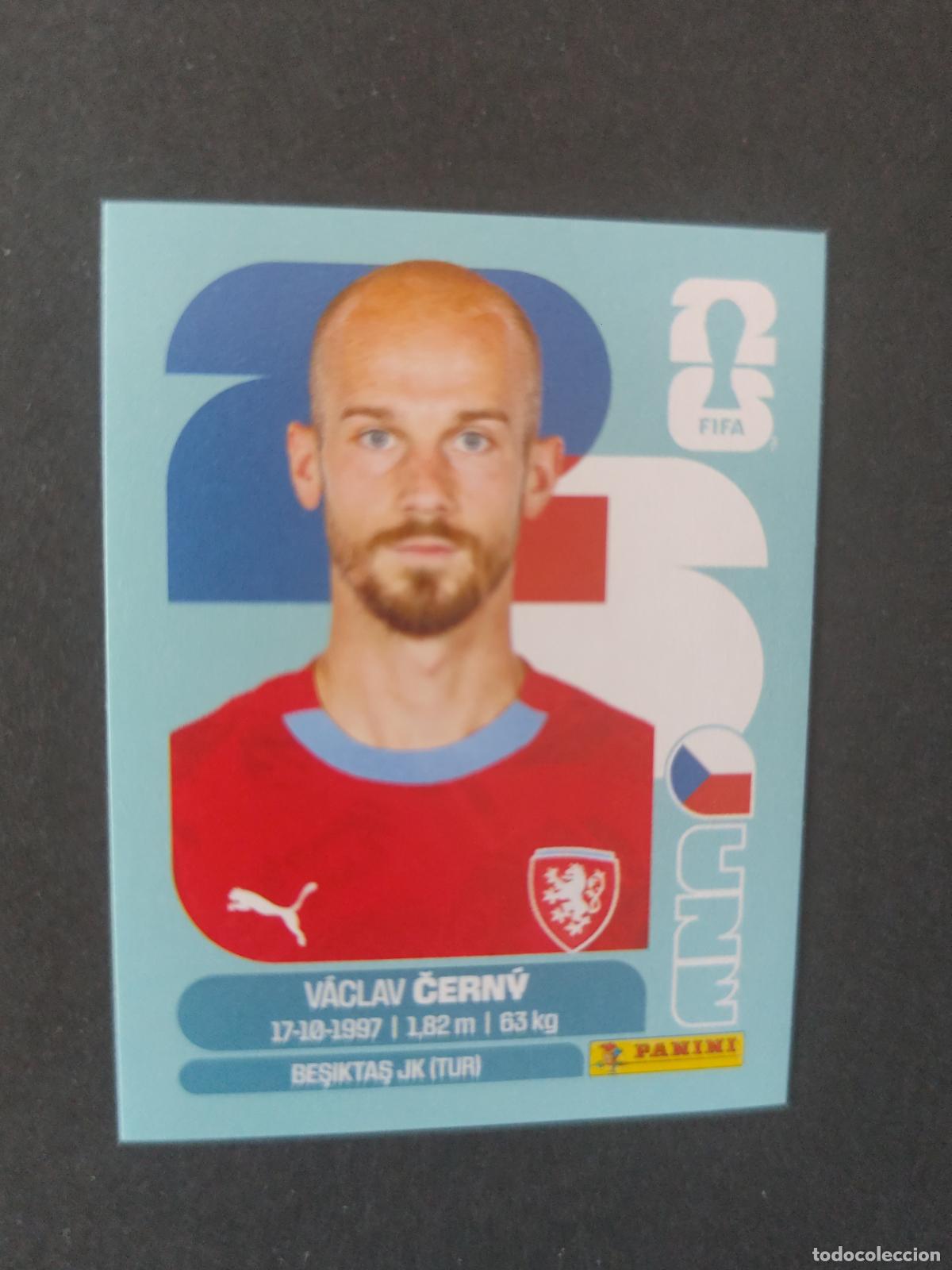 Cartes &agrave; collectionner de Football: CZE18 V&Aacute;CLAV ČERN&Yacute; 18 REP&Uacute;BLICA CHECA CHEQUIA MUNDIAL FIFA WORLD CUP 2026 STICKER PANINI SIN PEGAR