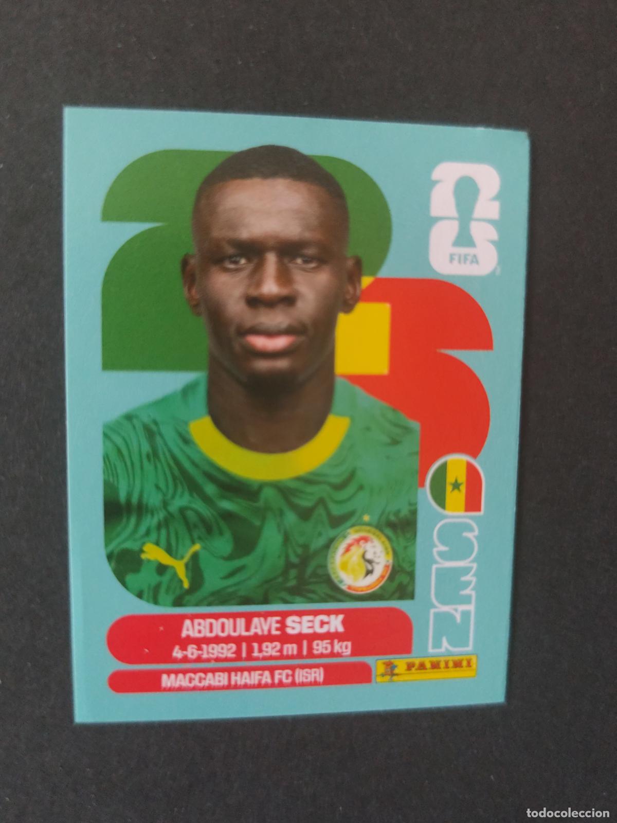Cartes &agrave; collectionner de Football: SEN5 ABDOULAYE SECK 5 SENEGAL MUNDIAL FIFA WORLD CUP 2026 STICKER PANINI SIN PEGAR