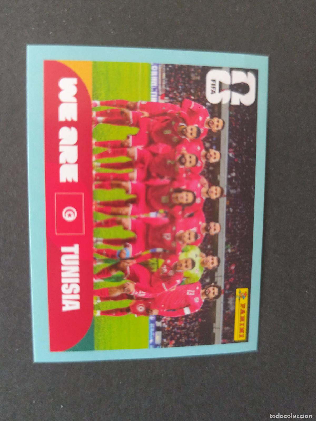 Cartes &agrave; collectionner de Football: TUN13 TEAM PHOTO EQUIPO 13 T&Uacute;NEZ MUNDIAL FIFA WORLD CUP 2026 STICKER PANINI SIN PEGAR