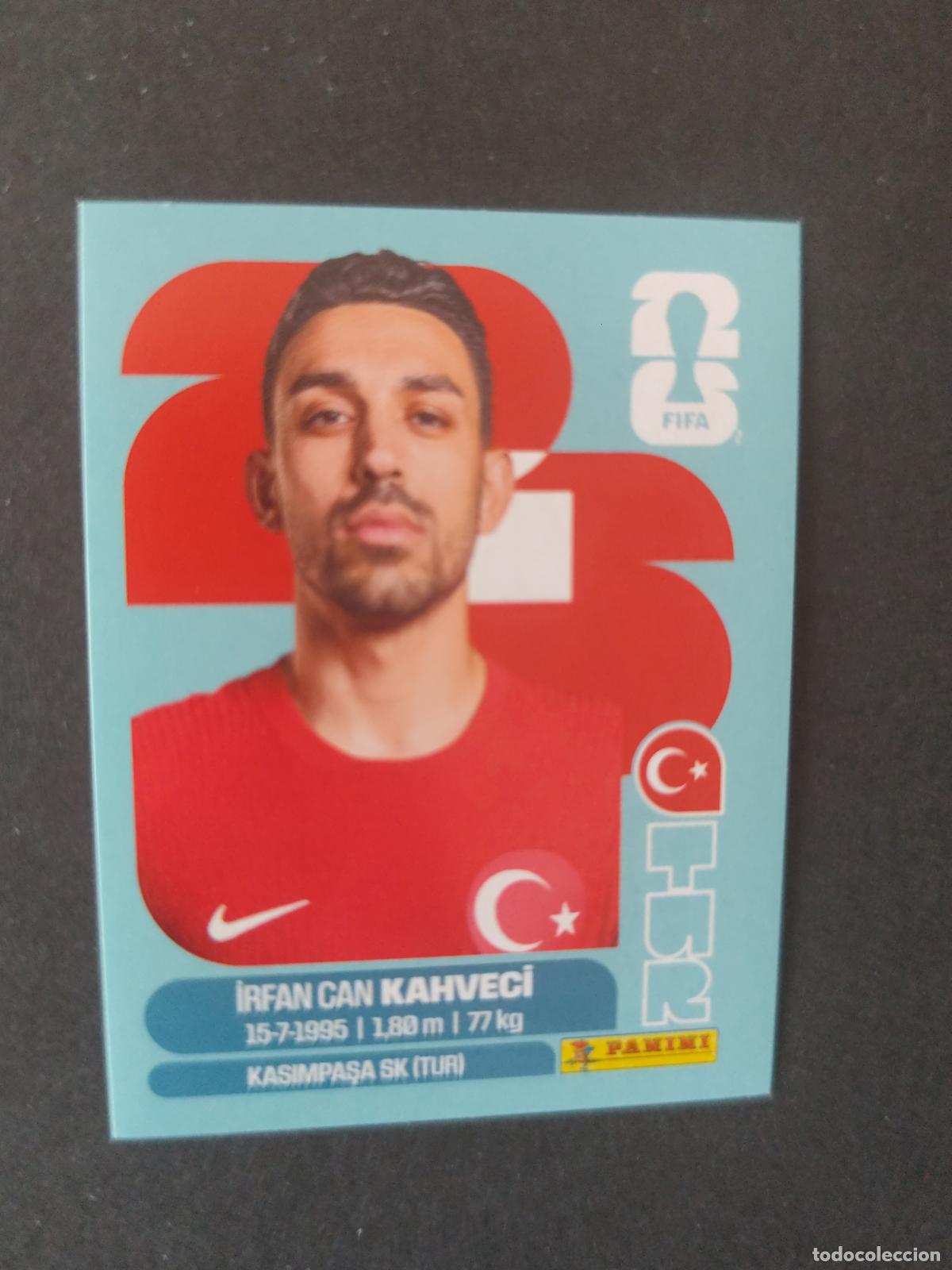 Cartes &agrave; collectionner de Football: TUR15 İRFAN CAN KAHVECİ 15 TURQU&Iacute;A MUNDIAL FIFA WORLD CUP 2026 STICKER PANINI SIN PEGAR