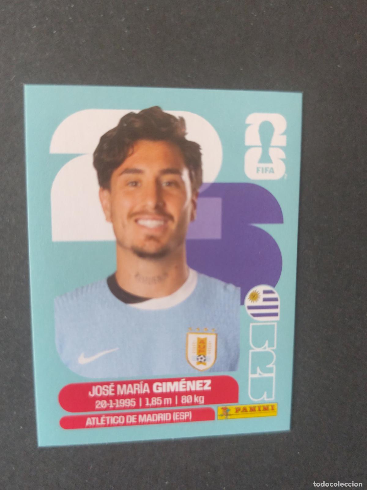 Cartes &agrave; collectionner de Football: URU5 JOS&Eacute; MAR&Iacute;A GIM&Eacute;NEZ 5 URUGUAY MUNDIAL FIFA WORLD CUP 2026 STICKER PANINI SIN PEGAR