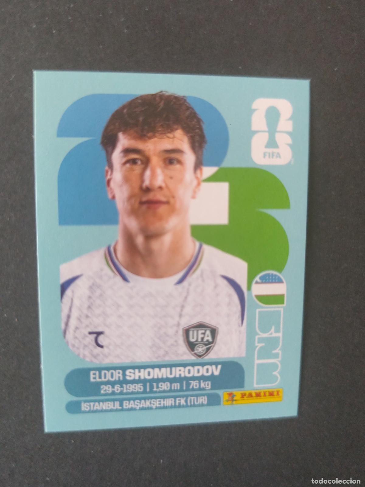 Cromos de F&uacute;tbol: UZB16 ELDOR SHOMURODOV 16 UZBEKIST&Aacute;N MUNDIAL FIFA WORLD CUP 2026 STICKER PANINI SIN PEGAR