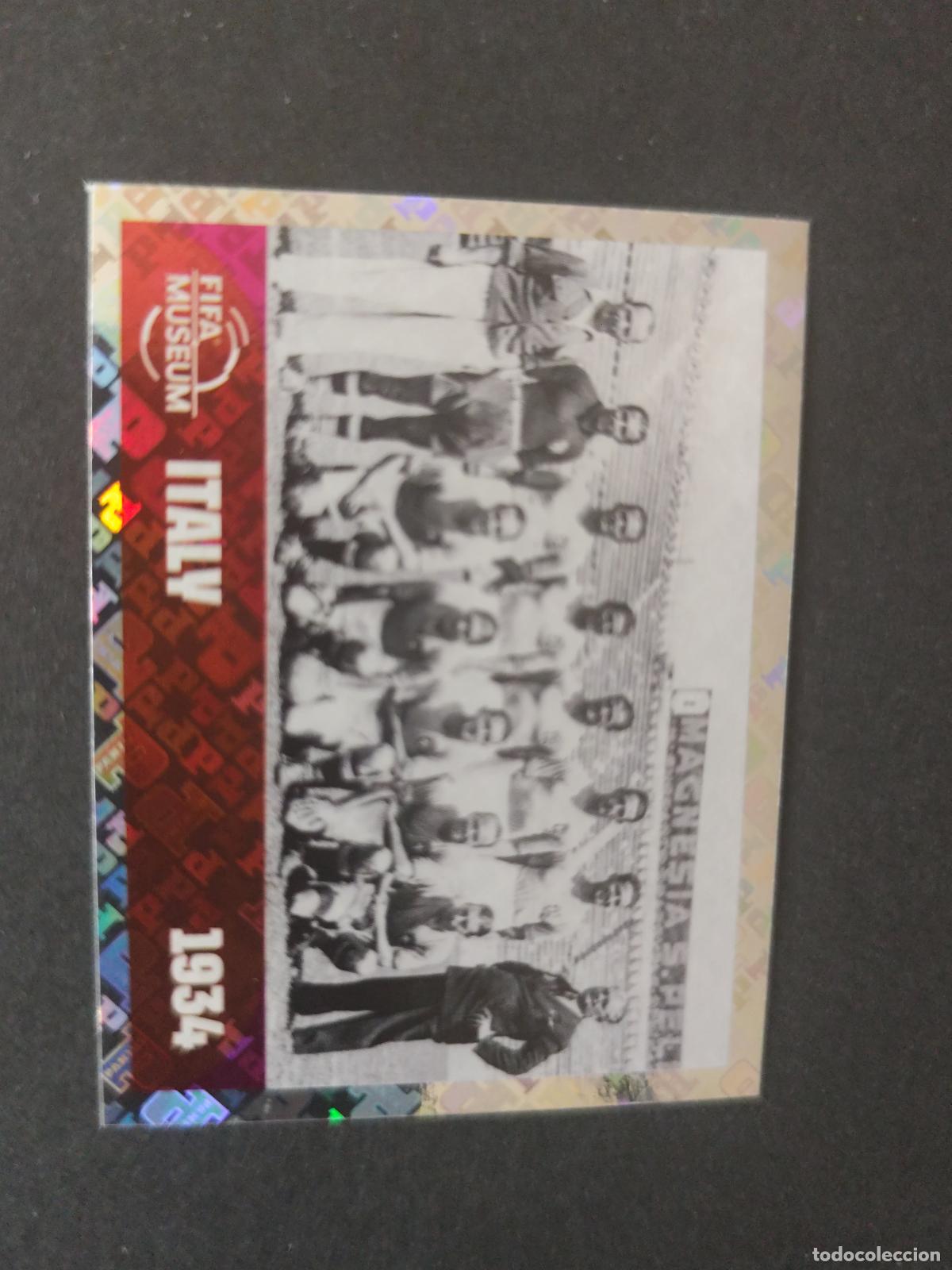 Cromos de F&uacute;tbol: FWC9 ITALY 1934 ITALIA FIFA HISTORY MUNDIAL FIFA WORLD CUP 2026 STICKER PANINI SIN PEGAR