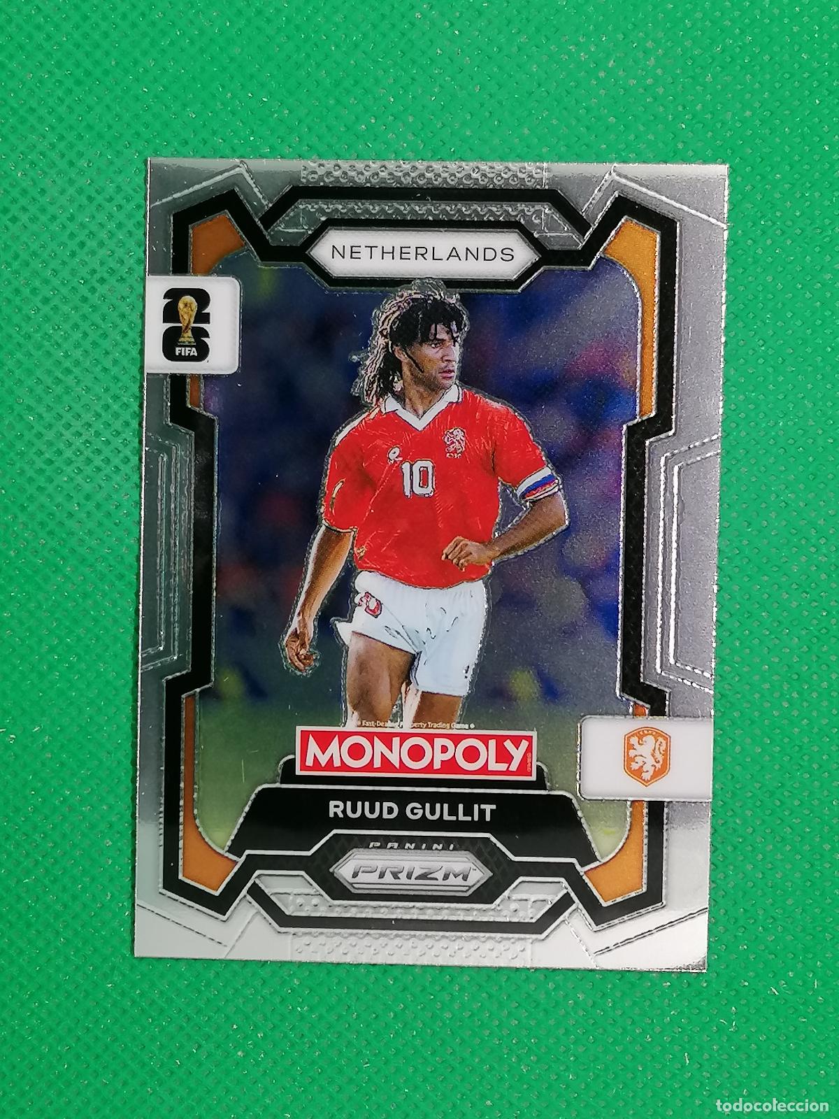 Cromos de F&uacute;tbol: 74 D5 RUUD GULLIT HOLANDA BASE ⚽ PANINI PRIZM MONOPOLY FIFA WORLD CUP 26 2026 ⚽