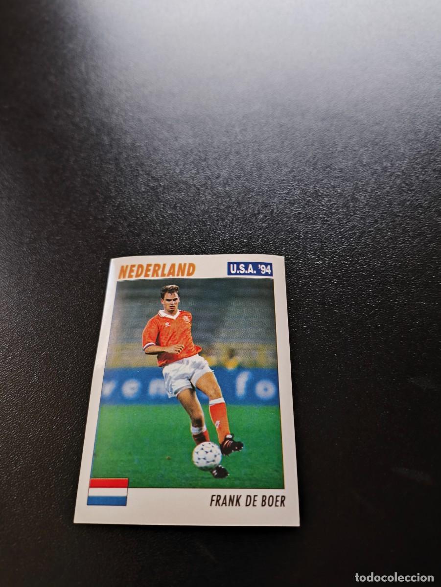 Cromos de F&uacute;tbol: 323 Frank De Boer PAISES BAJOS SIN PEGAR ITALY SL FIFA WORLD CUP MUNDIAL USA 1994 NO PANINI