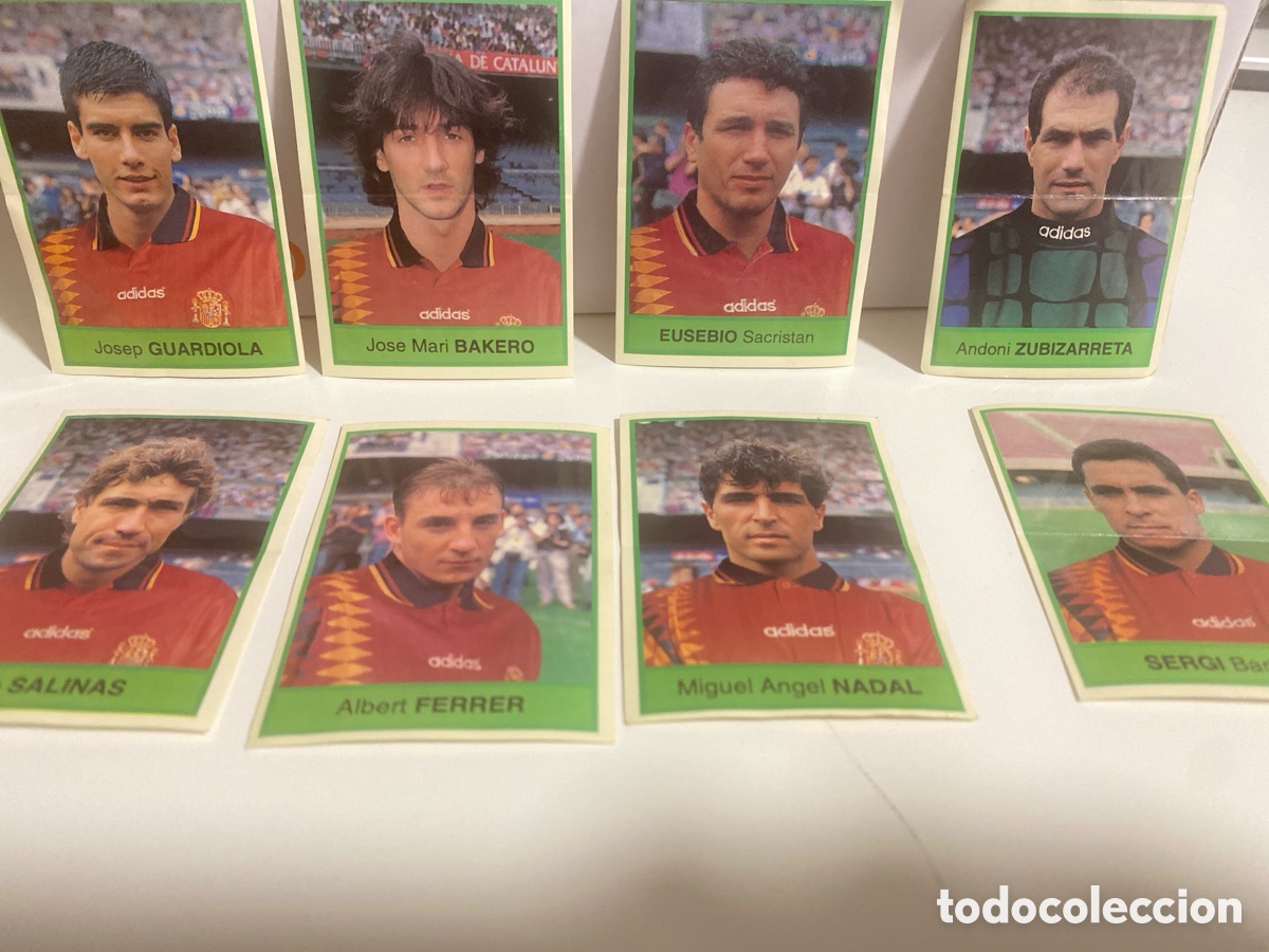Cromos de F&uacute;tbol: Cromos bollicao mundial usa 94