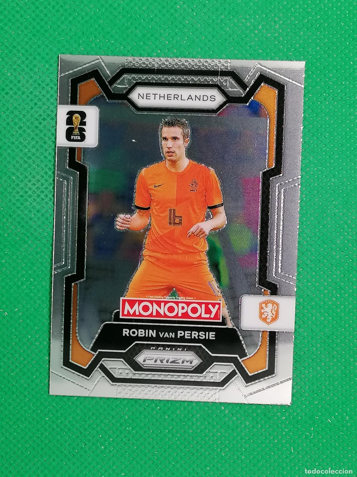 Cromos de F&uacute;tbol: 76 ROBIN VAN PERSIE HOLANDA BASE ⚽ PANINI PRIZM MONOPOLY FIFA WORLD CUP 26 2026 ⚽
