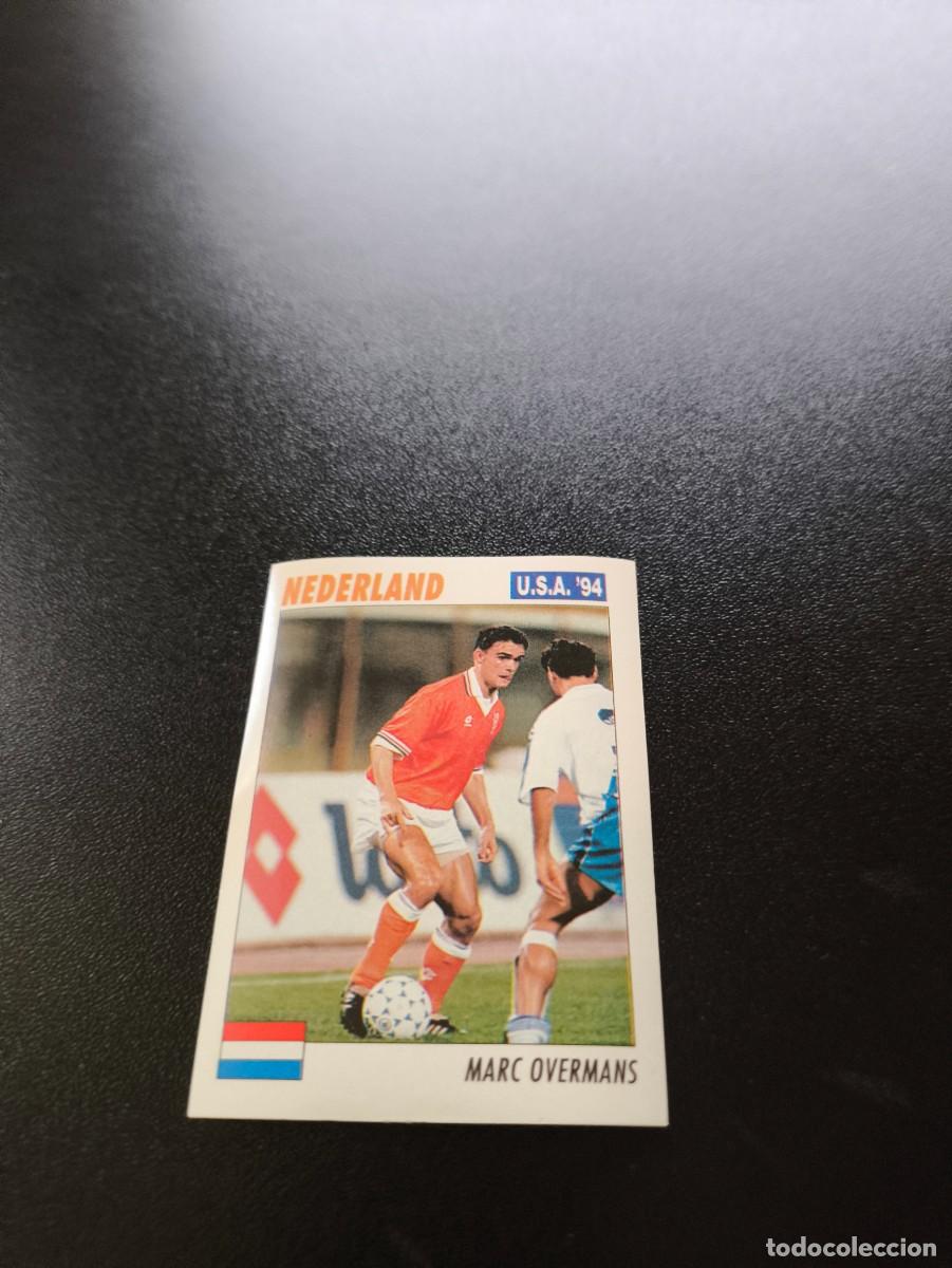 Cromos de F&uacute;tbol: 333 Marc Overmans PAISES BAJOS SIN PEGAR ITALY SL FIFA WORLD CUP MUNDIAL USA 1994 NO PANINI