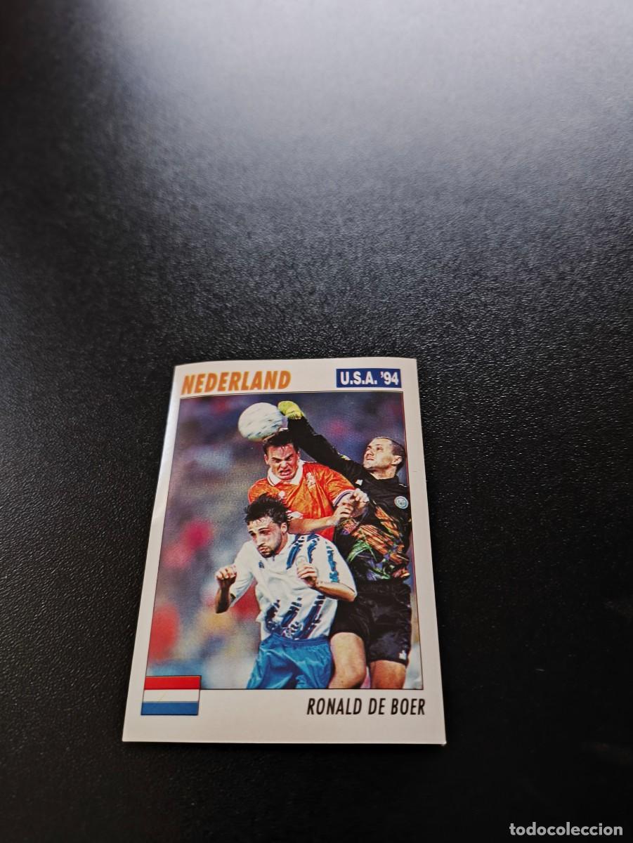 Cromos de F&uacute;tbol: 335 Ronald De Boer PAISES BAJOS SIN PEGAR ITALY SL FIFA WORLD CUP MUNDIAL USA 1994 NO PANINI