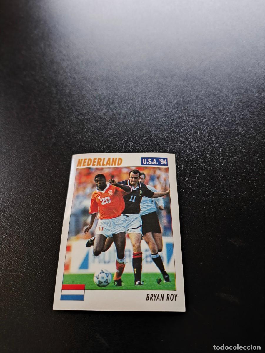 Cromos de F&uacute;tbol: 336 Bryan Roy PAISES BAJOS SIN PEGAR ITALY SL FIFA WORLD CUP MUNDIAL USA 1994 NO PANINI