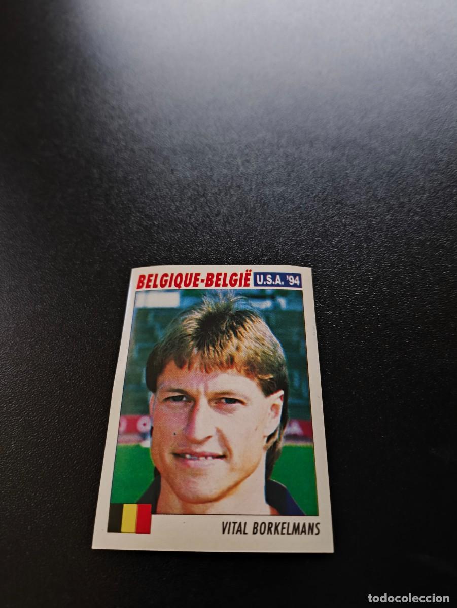 Cromos de F&uacute;tbol: 345 Vital Borkelmans BELGICA BELGIUM SIN PEGAR ITALY SL FIFA WORLD CUP MUNDIAL USA 1994 NO PANINI