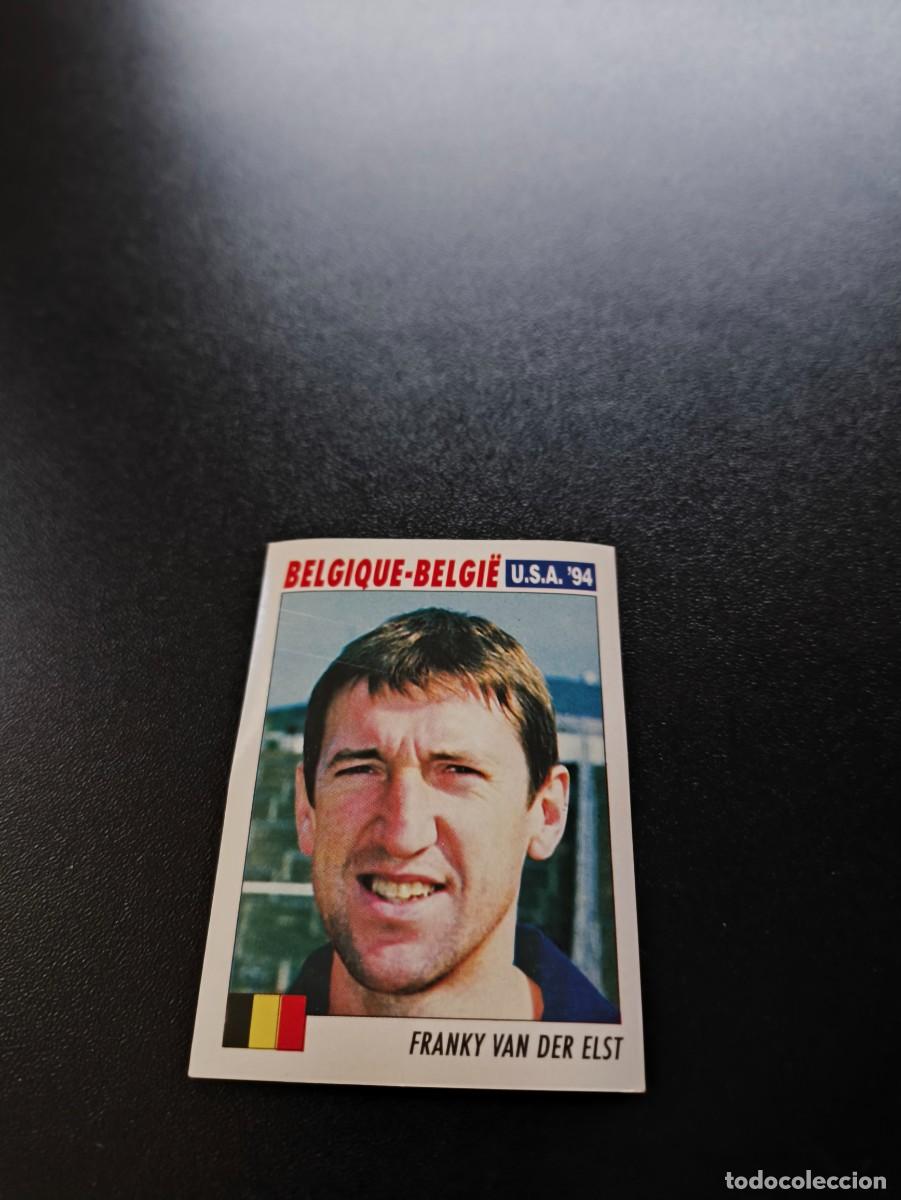 Cromos de F&uacute;tbol: 349 Franky Van Der Elst BELGICA BELGIUM SIN PEGAR ITALY SL FIFA WORLD CUP MUNDIAL USA 1994 NO PANINI