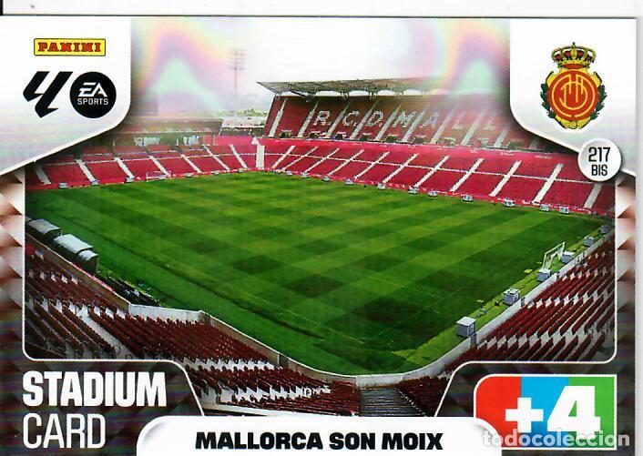 Cartes &agrave; collectionner de Football: PANINI ADRENALYN - LIGA 2025-26 (25 - 26) - N&ordm; 217 BIS - ESTADIO MALLORCA SON MOIX