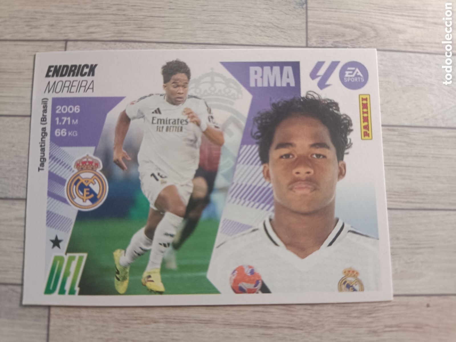 Cromos de Futebol: 17B ENDRICK REAL MADRID 17 B LIGA ESTE 2025 2026 PANINI 25 26 SIN PEGAR