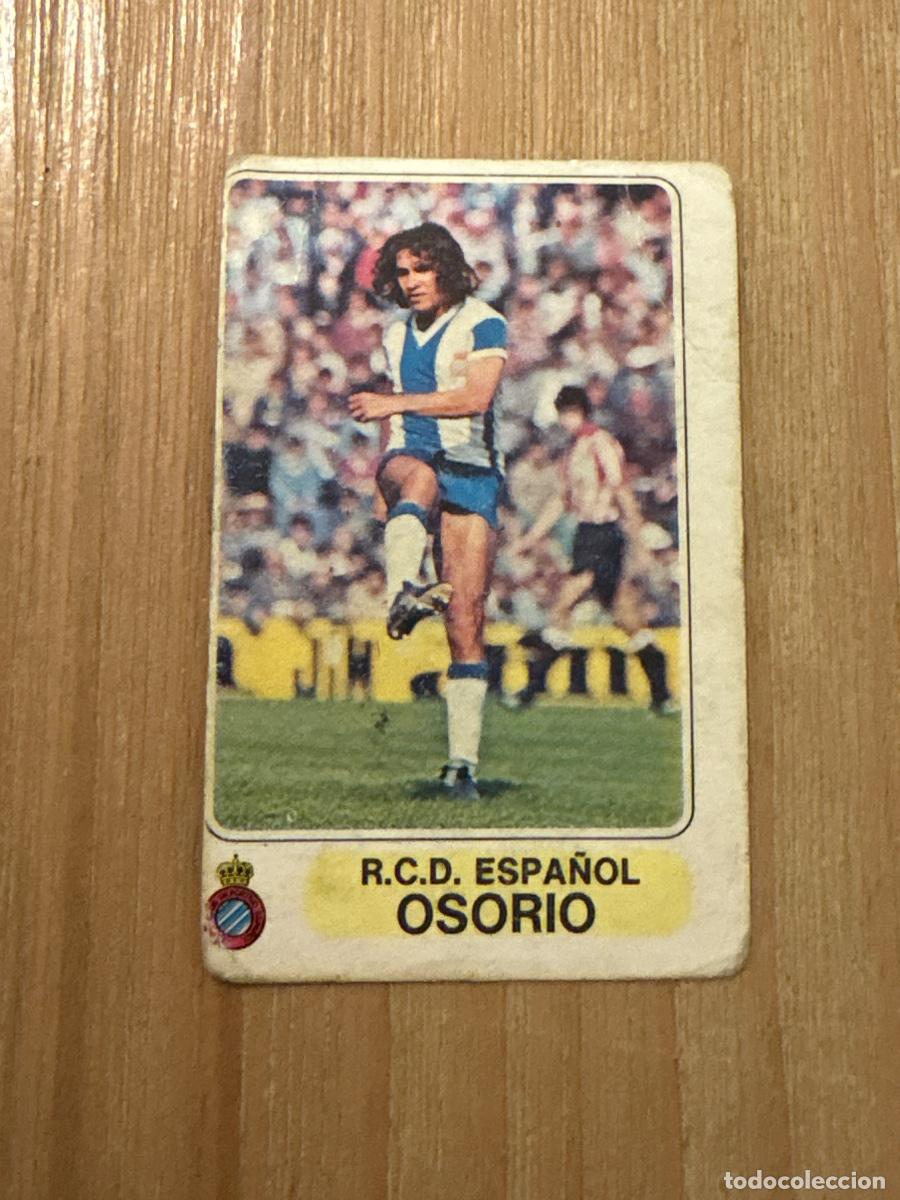 Cromos de Futebol: 19. CROMO SIN PEGAR PACOSA 2 FUTBOL EN ACCION 77-78 OSORIO ESPA&Ntilde;OL 1977-1978