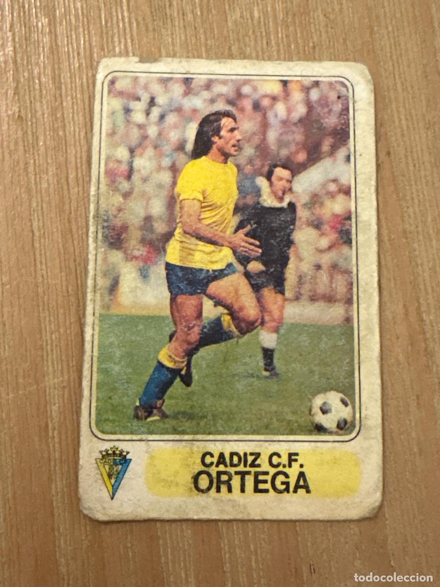 Cromos de F&uacute;tbol: 19. CROMO SIN PEGAR PACOSA 2 FUTBOL EN ACCION CADIZ ORTEGA 77-78 1977-78