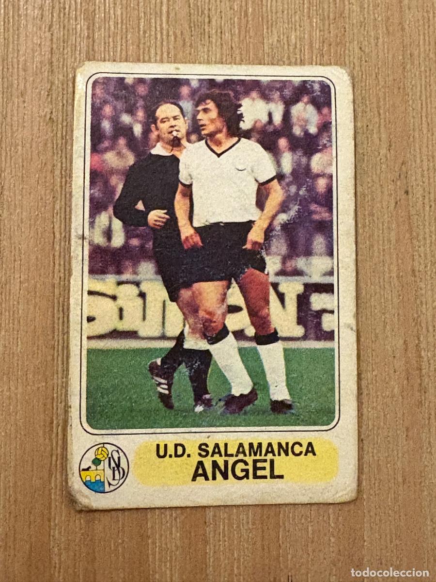 Cromos de F&uacute;tbol: 19. CROMO SIN PEGAR PACOSA 2 FUTBOL EN ACCION SALAMANCA ANGEL 77-78 1977-78