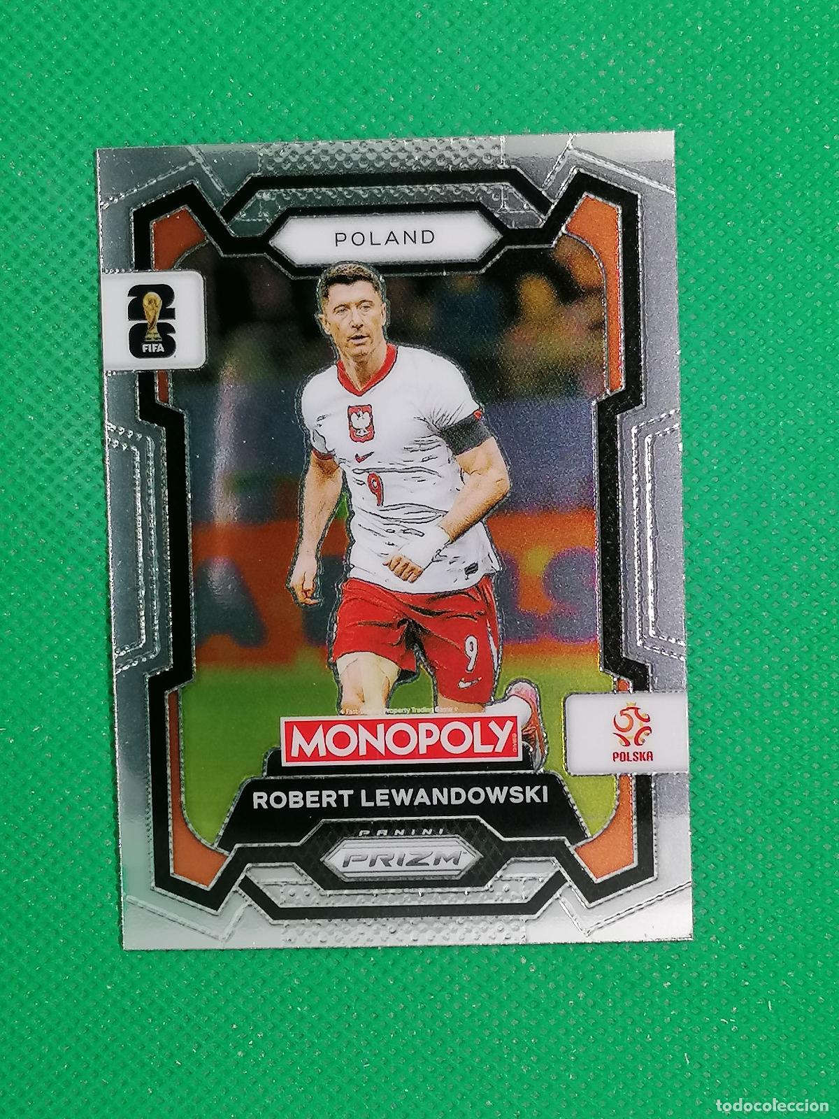 Cromos de F&uacute;tbol: 84 ROBERT LEWANDOWSKI POLONIA BASE ⚽ PANINI PRIZM MONOPOLY FIFA WORLD CUP 26 2026 ⚽