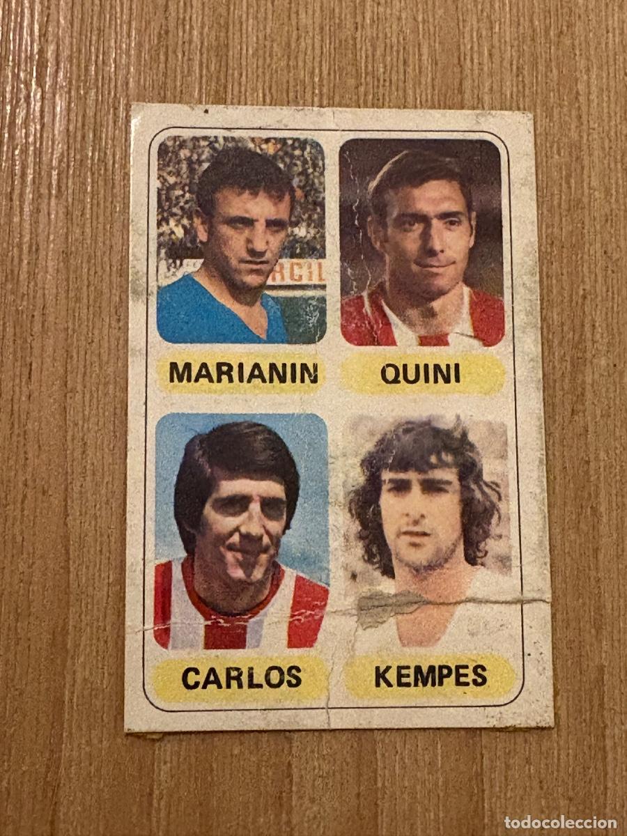 Cromos de F&uacute;tbol: 19. CROMO DESPEGADO PACOSA 2 FUTBOL EN ACCION 77-78 1977-78 MARIANIN QUINI CARLOS KEMPES
