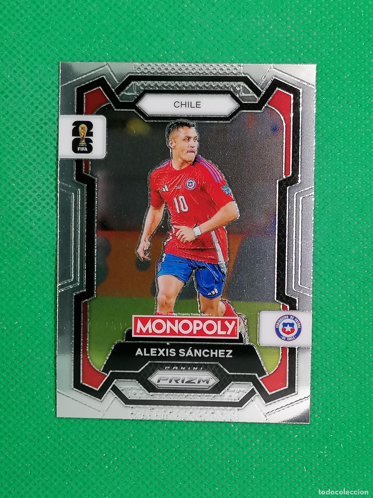 Cromos de F&uacute;tbol: 85 ALEXIS SANCHEZ CHILE BASE ⚽ PANINI PRIZM MONOPOLY FIFA WORLD CUP 26 2026 ⚽