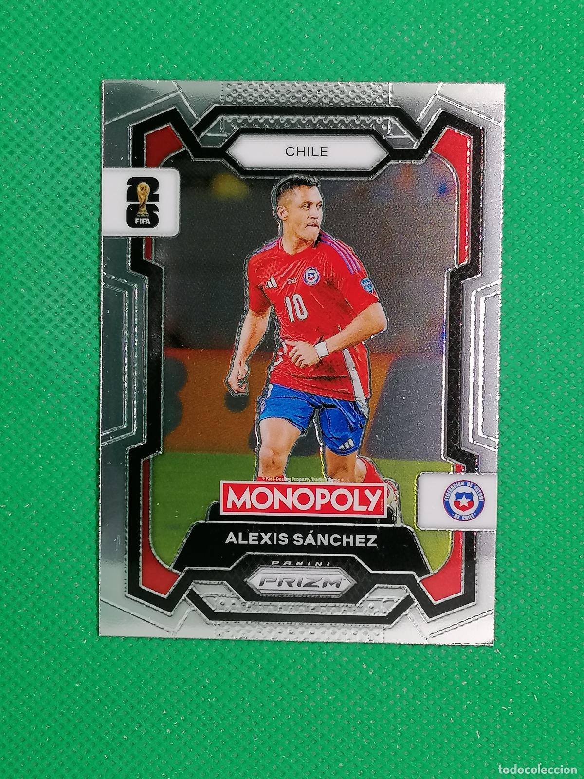 Cromos de F&uacute;tbol: 85 ALEXIS SANCHEZ CHILE BASE ⚽ PANINI PRIZM MONOPOLY FIFA WORLD CUP 26 2026 ⚽