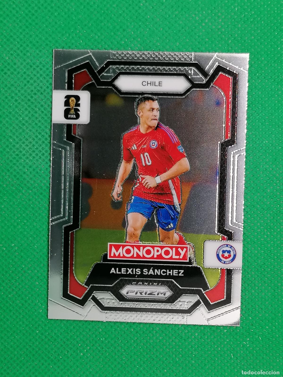 Cromos de F&uacute;tbol: 85 ALEXIS SANCHEZ CHILE BASE ⚽ PANINI PRIZM MONOPOLY FIFA WORLD CUP 26 2026 ⚽