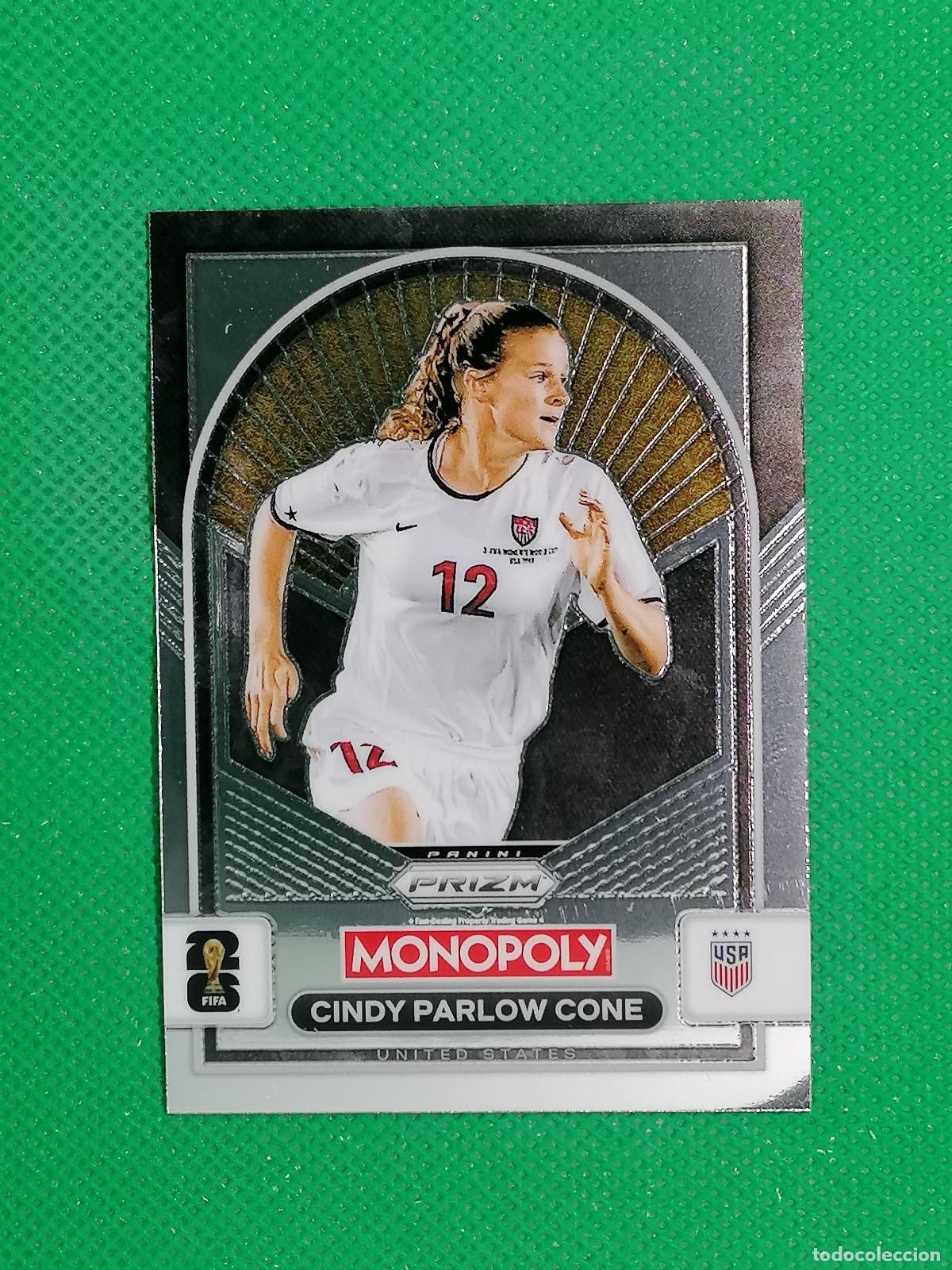 Cromos de F&uacute;tbol: 86 CINDY PARLOW CONE USA BASE WOMEN ⚽ PANINI PRIZM MONOPOLY FIFA WORLD CUP 26 2026 ⚽