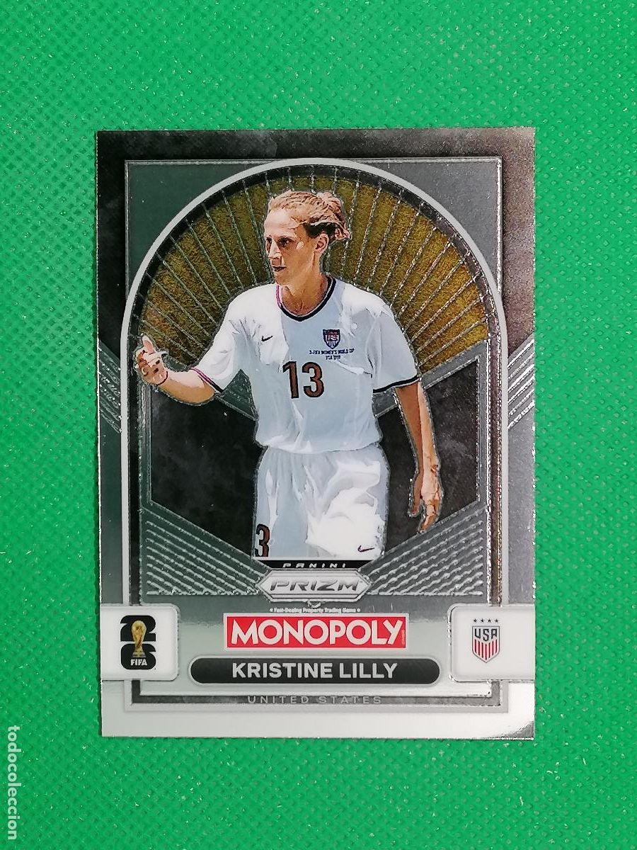 Cromos de Futebol: 87 KRISTINE LILLY USA BASE WOMEN ⚽ PANINI PRIZM MONOPOLY FIFA WORLD CUP 26 2026 ⚽