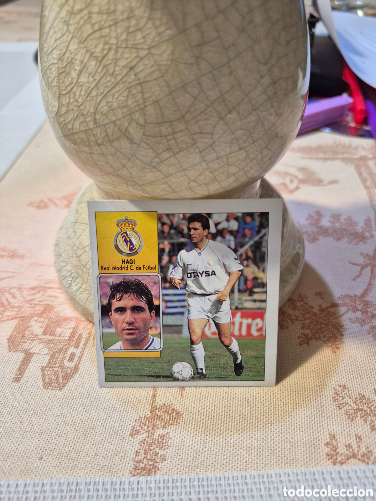 Cromos de Futebol: Hagi Real Madrid cf 1992.93