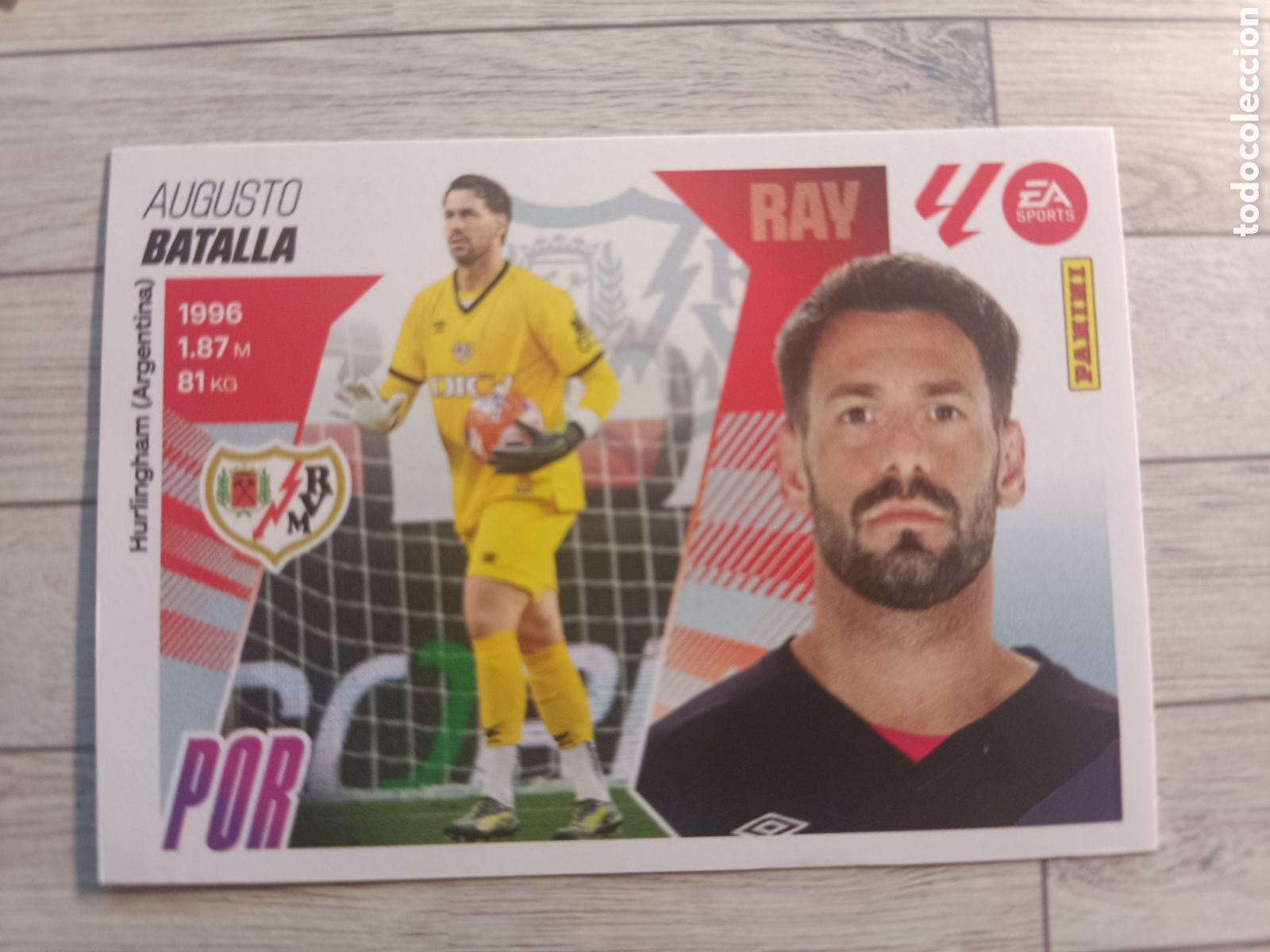 Cromos de F&uacute;tbol: 3 BATALLA RAYO VALLECANO LIGA ESTE 2025 2026 PANINI 25 26 SIN PEGAR